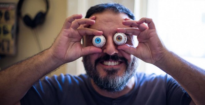 Antonio Martínez Ron, autor de 'El ojo desnudo'