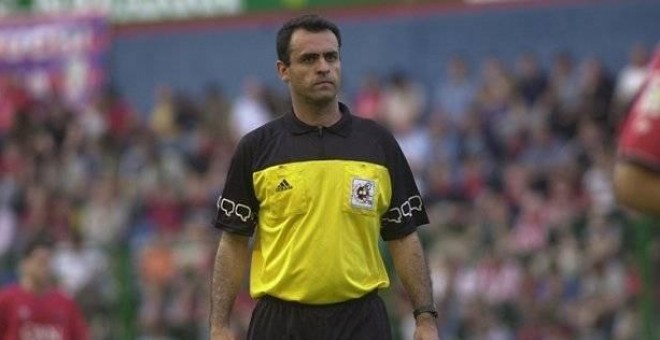 El árbitro Pino Zamorano./EFE