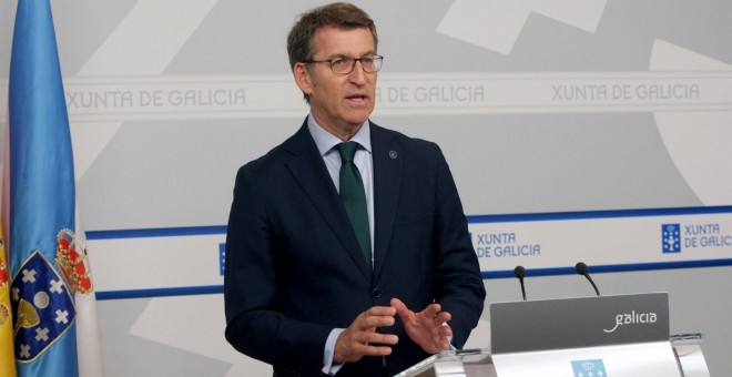 El presidente de la Xunta de Galicia, Alberto Núñez Feijóo.- EP