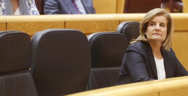 La ministra de Empleo y Seguridad Social, Fátima Báñez, tampoco ha regulado la supervisión de los AIP.