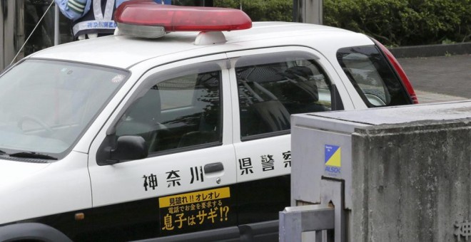 Coche de la Policía japonesa. / EFE