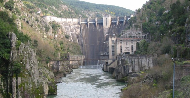 Central hidroeléctrica de Santo Estevo (Ourense)
