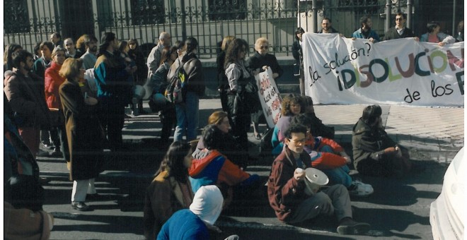 Zaragoza fue, junto con Pamplona, una de las ciudades en las que más visible fue la represión del movimiento insumiso entre 1989 y 2002.