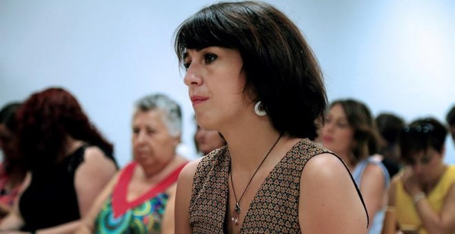 Juana Rivas durante el juicio en Granada / EFE