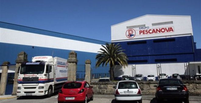Entrada a la factoría de Pescanova en Vigo. REUTERS