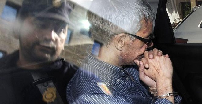 Imagen de archivo, el maquinista del Alvia accidentado en julio de 2013 en Santiago de Compostela. AFP