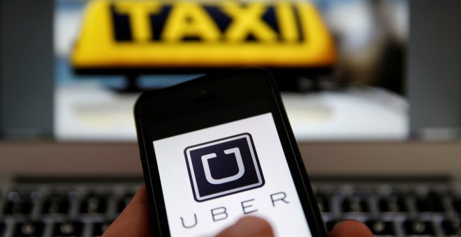 Conflicto entre los taxis, Uber y Cabify. REUTERS