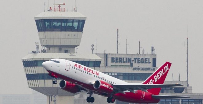Un avión de Air Berlin en una imagen de archivo. REUTERS