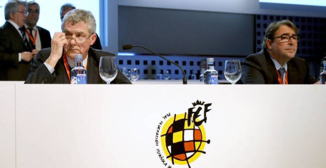 Ángel María Villar, presidente de la RFEF / EFE