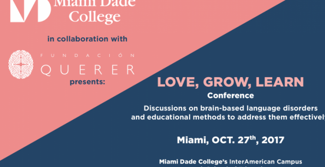 Conferencia de la Universidad de Miami Dade junto a la Fundación Querer sobre la educación bilingüe para niños con enfermedades neurológicas en EEUU. / Fundación Querer