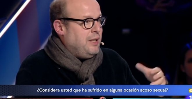 Salvador Sostres durante el programa de Carlos Herrera en TVE '¿Cómo lo ves?'