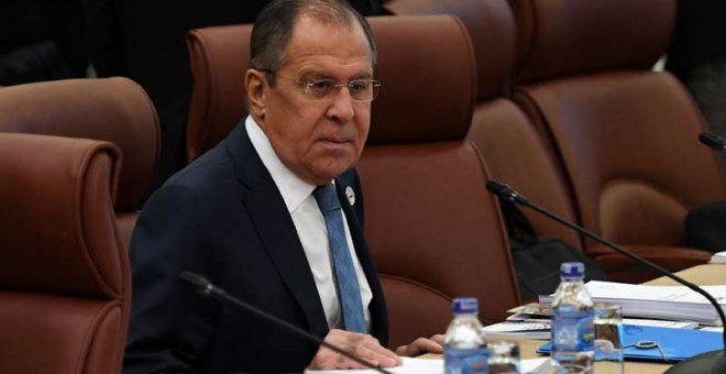 El ministro de Asuntos Exteriores ruso, Serguei Lavrov, en una imagen de hace uno días.| REUTERS