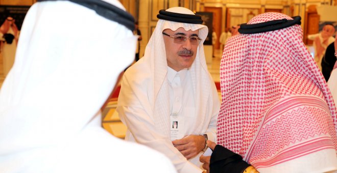 El presidente ejecutivo de la petrolera estatal saudi Aramco, Amin Nasser. REUTERS/Hamad I Mohammed