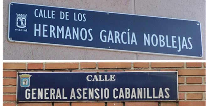 El cambio de las calles 'Hermanos García Noblejas' y 'Asensio Cabanillas' fue recurrido tanto por los familiares como por el grupo empresarial Astilbe