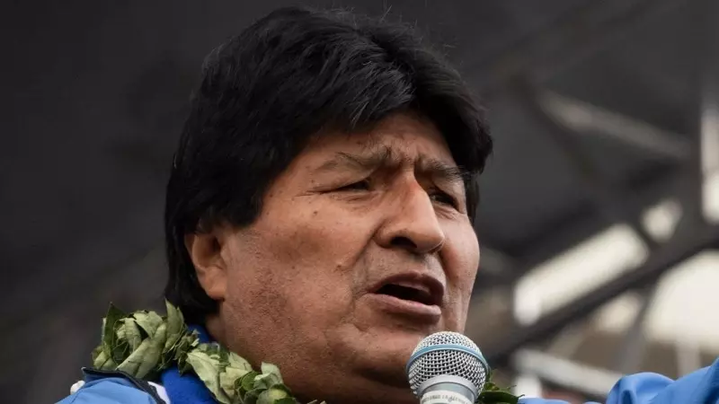Evo Morales durante un acto por el aniversario de la creación de Movimiento al Socialismo en La Paz, Bolivia, a 29 de marzo de 2021.