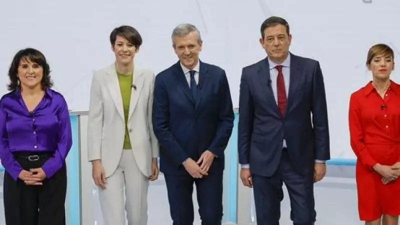 Debate electoral para las elecciones gallegas
