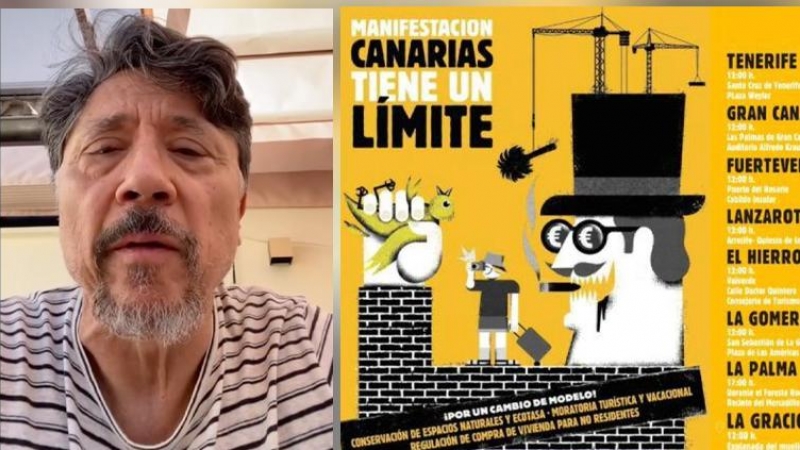 'Nunca se dijo tan alto, Canarias tiene un límite': Ignatius, Carlos Bardem y otras voces se plantan contra el turismo de masas