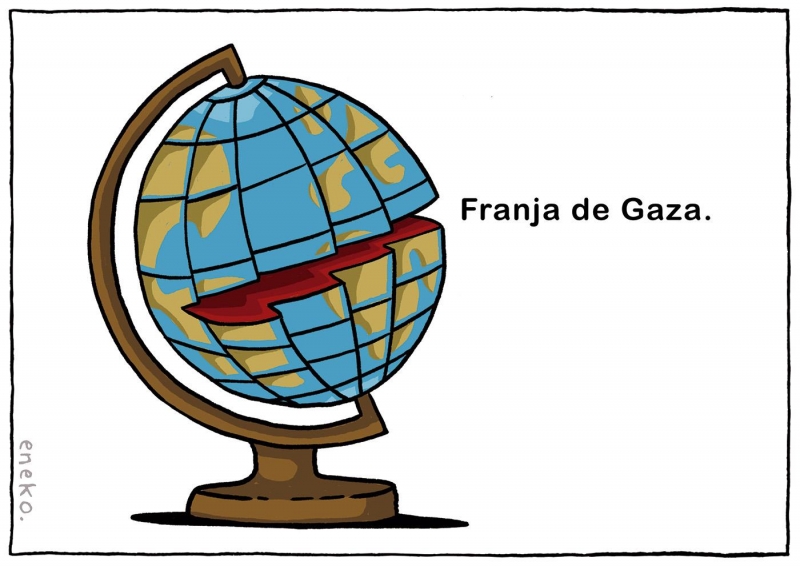 Viñetas - Franja de Gaza