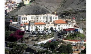 Vista del Centro de Internamiento de Extranjeros (CIE) de Barranco Seco, localizado en la ciudad de Las Palmas en la isla de Gran Canaria. EFE/Elvira Urquijo A.