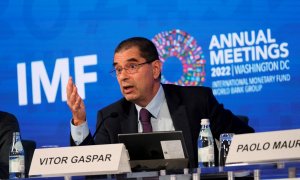 El director del Departamento de Asuntos Fiscales del Fondo Monetario Internacional (FMI), Vitor Gaspar. REUTERS/James Lawler Duggan