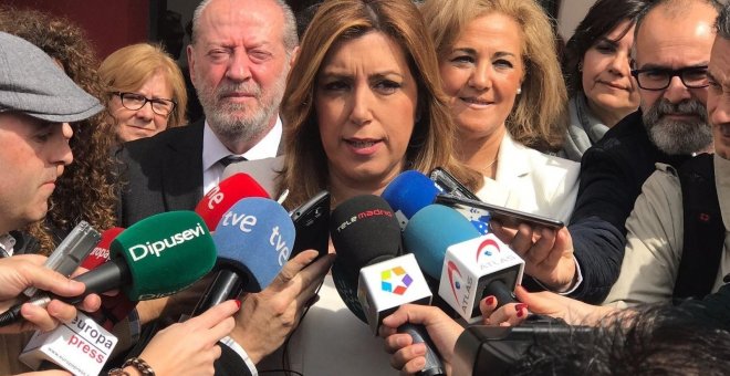 Susana Díaz le dice a Rajoy que "se quede" con el Impuesto de Sucesiones