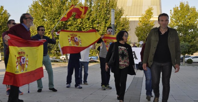 La Policía investiga la agresión a la presidenta de las Cortes de Aragón para localizar a su autor