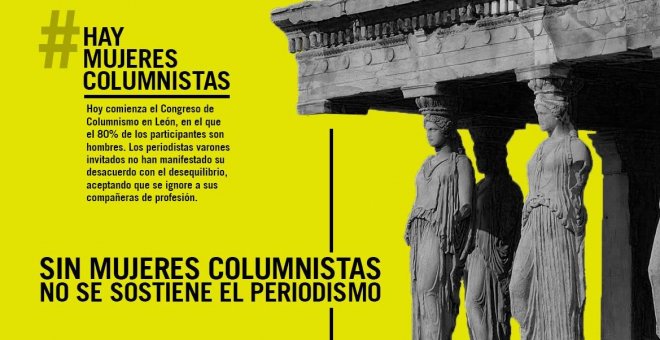 Ana Pardo de Vera, Rosa Montero o Celia Blanco reivindicarán en Pontevedra que #HayMujeresColumnistas