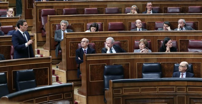 Todos los partidos cargan en el Congreso contra Ciudadanos por su oposición al cupo vasco