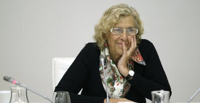 Carmena no va a la inauguración de ARCO para mostrar su "disconformidad" con la retirada de la obra 'Presos Políticos'