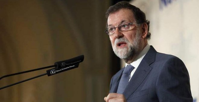 Rajoy responde a Sánchez: "Siempre cumplo mis compromisos"