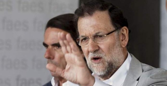 Rajoy podría expulsar a Aznar del PP (si quisiera)