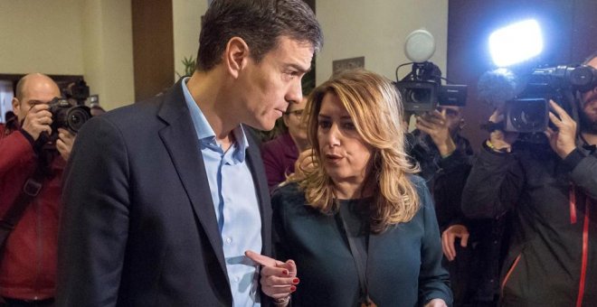 Susana Díaz recela de la candidata de Sánchez para sustituir a Valenciano en Bruselas