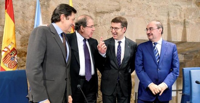 Feijóo pone a prueba su fortaleza el PP encabezando la contestación autonómica a los planes de Montoro para Catalunya