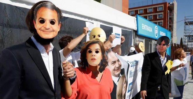 Arrecian las puñaladas en el PP horas antes de que hable Rajoy