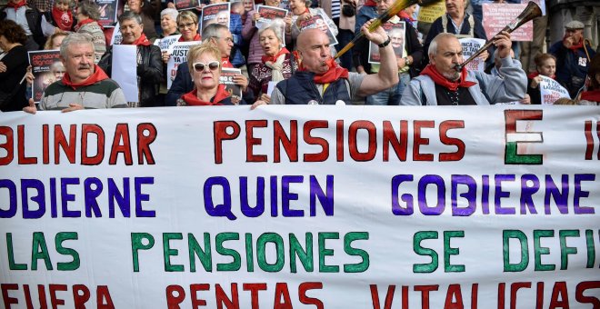 El gasto en pensiones alcanza los 9.256,7 millones en octubre y aumenta un 4,81%