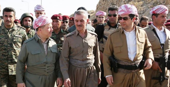 El Atlético invita al derbi a los Barzani, dictadores kurdos acusados de atrocidades y torturas