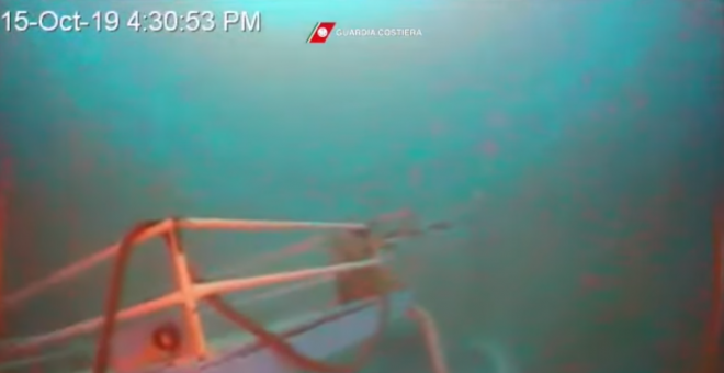 Hallan en el fondo marino los cuerpos de un naufragio en Lampedusa