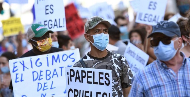 Concentraciones en varias ciudades piden la regularización de los migrantes