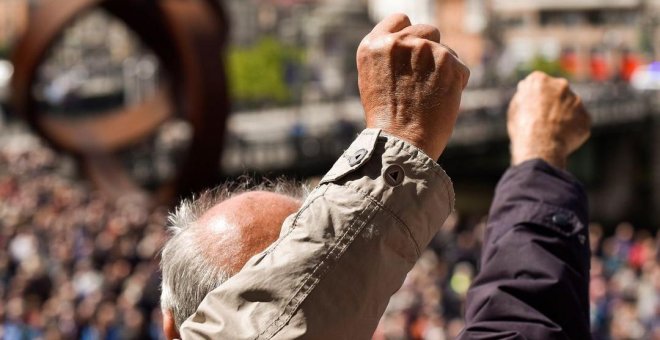 El movimiento de pensionistas vascos llama a "no bajar la guardia" en el tercer aniversario de su nacimiento