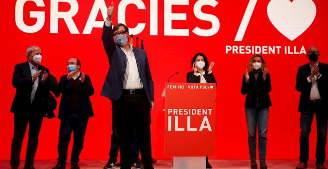 Sánchez logra un escenario político más favorable en Cataluña e Illa dará la batalla por el Gobierno de la Generalitat