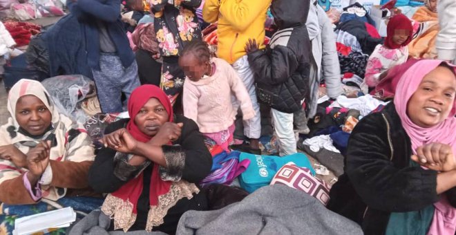 Más de 600 detenidos tras la brutal represión en Libia contra una protesta de refugiados que pedía protección a la ONU