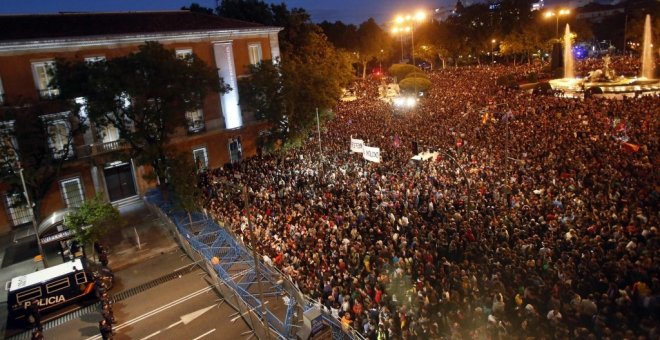 La Fiscalía pide hasta siete años de cárcel para los detenidos en la protesta 'Rodea el Congreso' de 2012