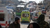 Unos 300 vehículos de evacuación salen de Alepo en las últimas horas