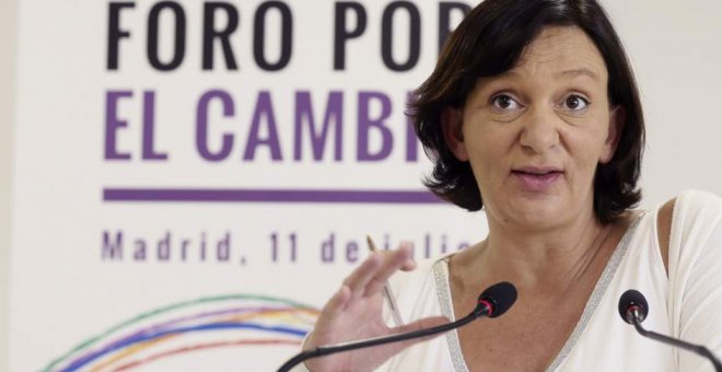 Bescansa abre el debate sobre la reforma constitucional en Podemos y desarrolla el referéndum de autodeterminación