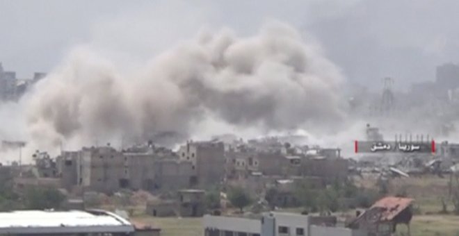 Exitosa ofensiva del ejército sirio en el área de Damasco