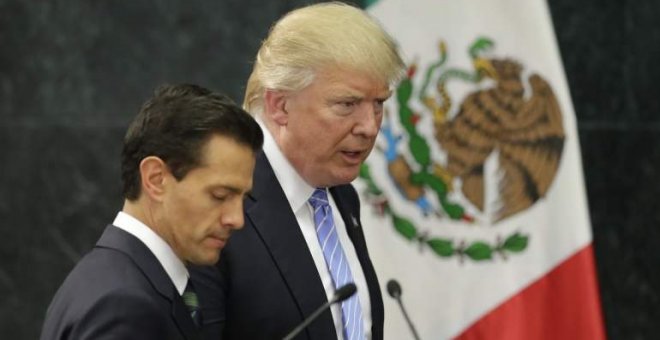 Trump amenazó a Peña Nieto con romper el diálogo si insistía en no pagar el muro