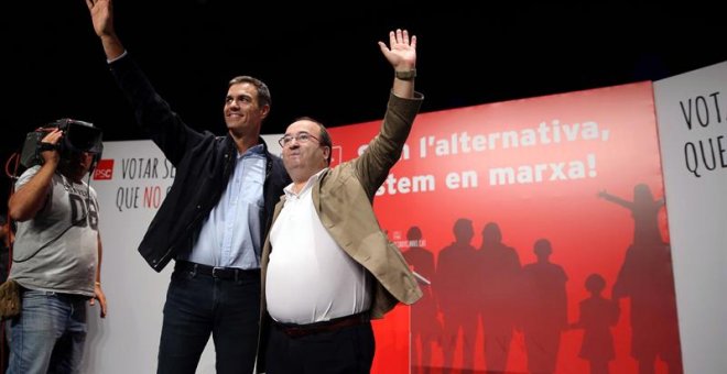Sánchez diu que obligarà Rajoy a buscar una solució pactada per Catalunya