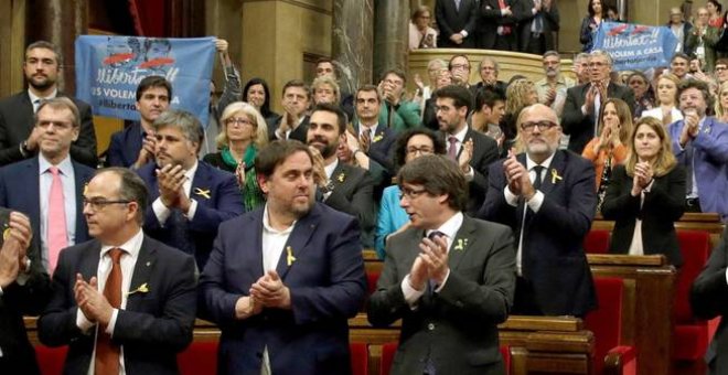 El Constitucional anula la declaración unilateral de independencia de Catalunya