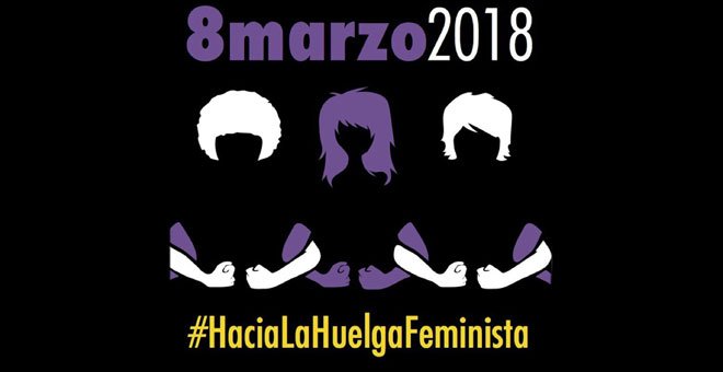 Retenidas por la Policía tres mujeres por pegar carteles del 8-M en Valladolid