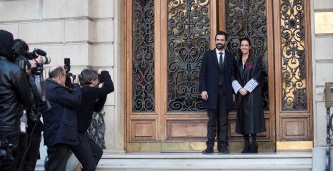 La cúpula judicial catalana planta a Torrent por hablar de presos políticos